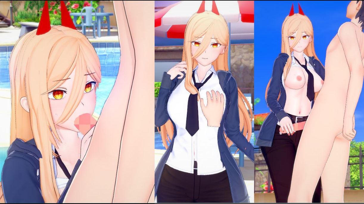 チェンソーマン パワー】コイカツ！プレイエロアニメ動画(アニメ3DCGエロゲーム 版権キャラカード - FC2動画アダルト